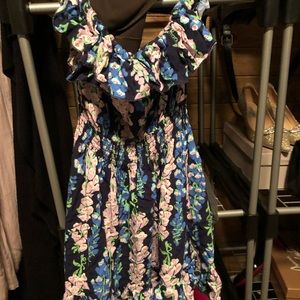 Strapless ruffle Lilly Pulitzer dress